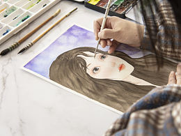 水彩人物畫