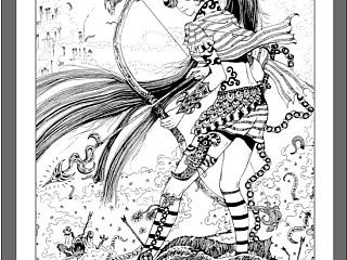 女弩危机1（个人主页-ZNzIzMzI2MA==） - 游戏原画 - 站酷设计师古色古香的世界原创素材 - 站酷ZCOOL