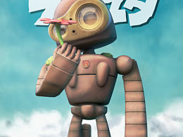 天空之城园丁机器人