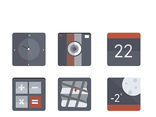 扁平化icon（個人主頁-ZMjE0MjQzMDQ=） - 圖標(biāo) - 站酷設(shè)計師EAHONCHAN原創(chuàng)素材 - 站酷ZCOOL