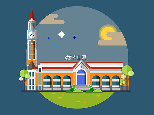 赣州师范高等专科学校-校园海报设计