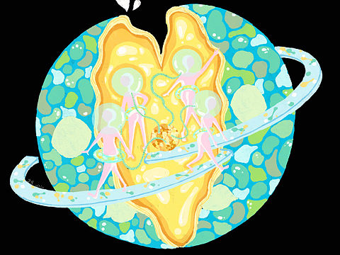 原创插画｜圆形的遐想