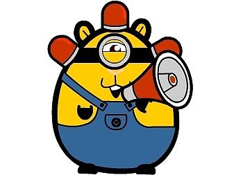 咖啡蛋蛋猪之小黄人（个人主页-ZMTI3NDEwNjg=） - 单幅漫画 - 站酷设计师柠檬人生原创素材 - 站酷ZCOOL