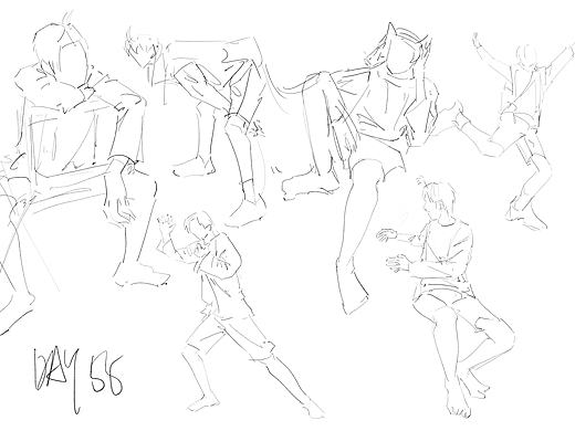 #速写60天挑战赛# day55@速写班长