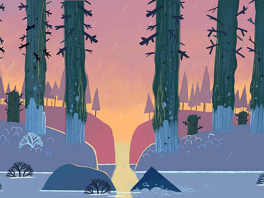 插画练习（个人主页-ZNDExOTMyNzI=） - 儿童插画 - 站酷设计师豆乙灵原创素材 - 站酷ZCOOL