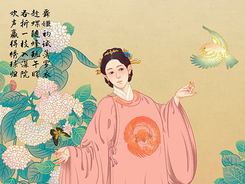 欢声赢得绣球归