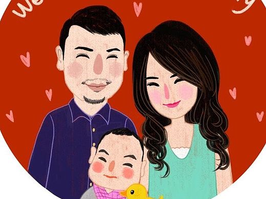 幸福一家（个人主页-ZMTM4OTQ2MjA=） - 创作习作 - 站酷设计师boo317原创素材 - 站酷ZCOOL