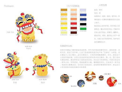 去年设计的两只参赛的吉祥物。喜欢的赞一下