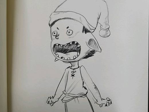 手绘-小男孩（个人主页-ZNDM5ODAzNDg=） - 创作习作 - 站酷设计师preClous李原创素材 - 站酷ZCOOL