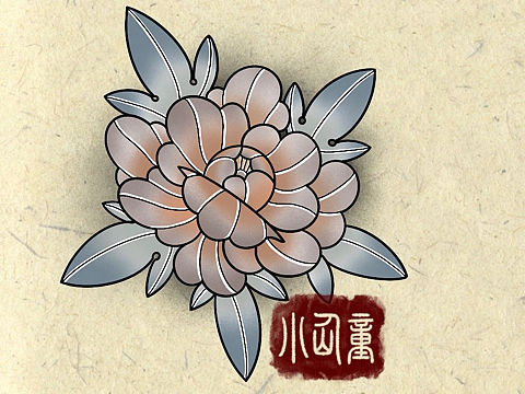 兩張小花（個人主頁-ZNTQ0ODY4NjA=） - 其他手工藝 - 站酷設(shè)計師Yonfay小仙童原創(chuàng)素材 - 站酷ZCOOL