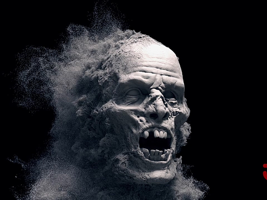 houdini影视级人物消散效果