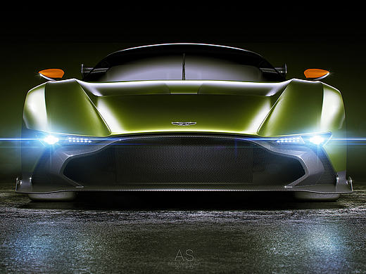 Aston Martin Vulcan渲染