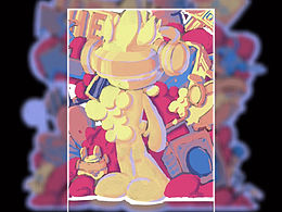 【虚蚀结合】品牌形象插画创作