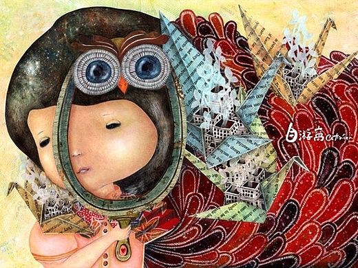 鏡（个人主页-ZMTE5MTA1NzI=） - 艺术插画 - 站酷设计师陳姵含_夏水弥生原创素材 - 站酷ZCOOL