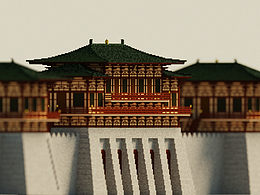 MagicaVoxel 大明宫