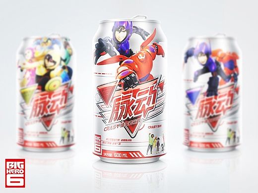 超能陸戰(zhàn)隊 脈動包裝設計練習（個人主頁-ZOTE2OTI3Mg==） - 包裝 - 站酷設計師kendyho原創(chuàng)素材 - 站酷ZCOOL