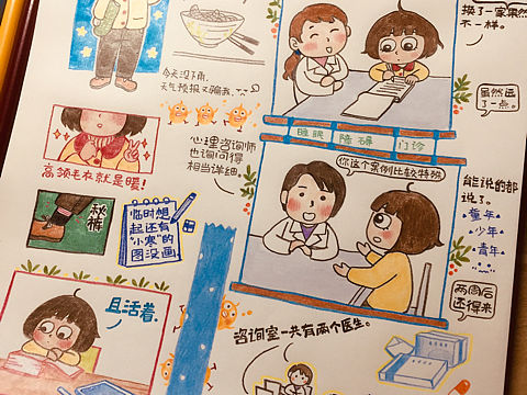 【全手绘手帐】我变蠢了，也变开心了。