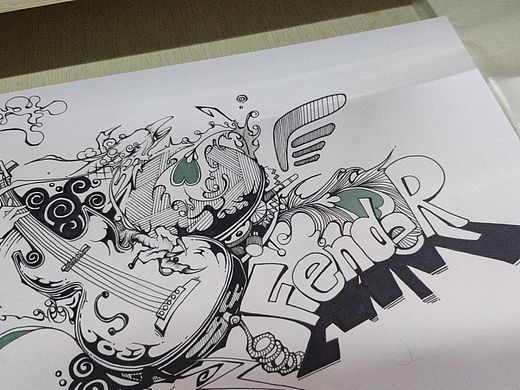 芬達(dá) 插畫商業(yè)手稿（個(gè)人主頁-ZNTIwNDYwMDA=） - 藝術(shù)插畫 - 站酷設(shè)計(jì)師Fei居居原創(chuàng)素材 - 站酷ZCOOL