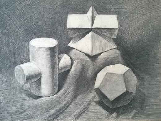 素描画