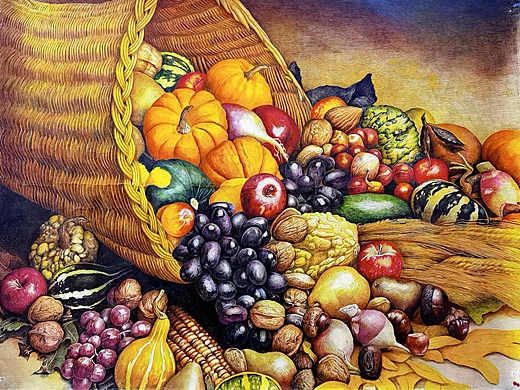 彩铅水果写实练习