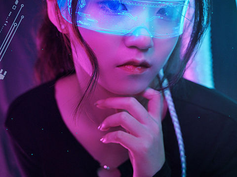 赛博朋克女孩