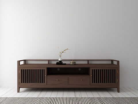 中式電視柜建模渲染（個(gè)人主頁-ZNDEyNjUwOTI=） - 產(chǎn)品 - 站酷設(shè)計(jì)師九支原創(chuàng)素材 - 站酷ZCOOL