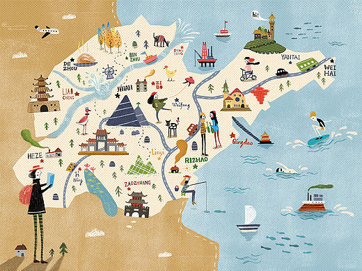 山东地图
