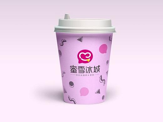 蜜雪冰城logo设计方案