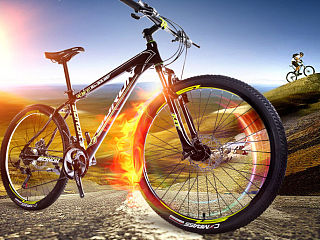 淘宝天猫 山地自行车爆款详情 策划摄影设计 广州壹像素 