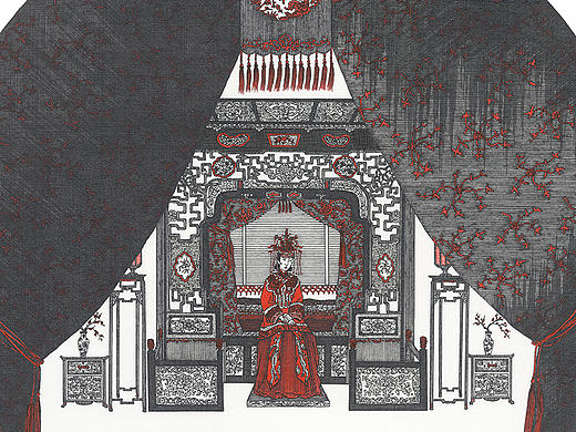 金鎖記 插畫（共8張）（個(gè)人主頁-ZMjA5NjEwMjg=） - 創(chuàng)作習(xí)作 - 站酷設(shè)計(jì)師李圣男原創(chuàng)素材 - 站酷ZCOOL