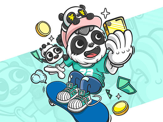 插画设计-YY小视频