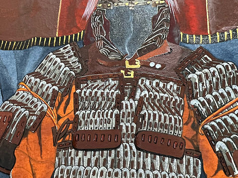 水彩|蒙古帝国大札甲