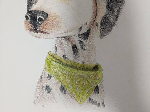 手繪狗狗（個(gè)人主頁(yè)-ZMzAwNTk5NTI=） - 像素畫(huà) - 站酷設(shè)計(jì)師faye_lhx原創(chuàng)素材 - 站酷ZCOOL