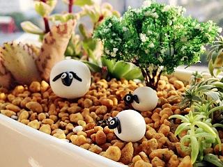 【多肉拼盘-三羊闹森林】