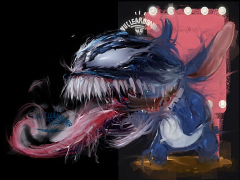 晚速写～毒液 的故事……