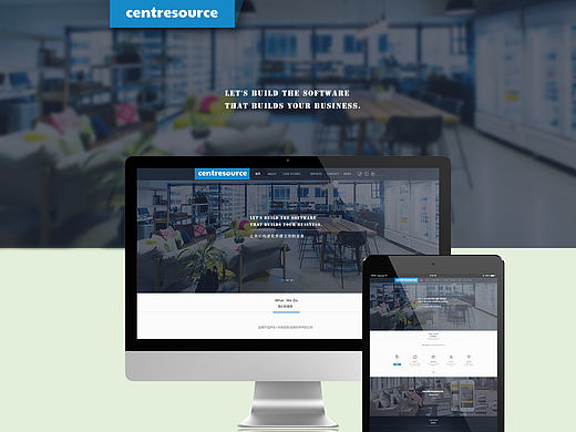 Centresource网站设计