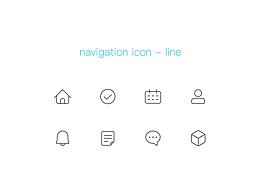 navigation icons