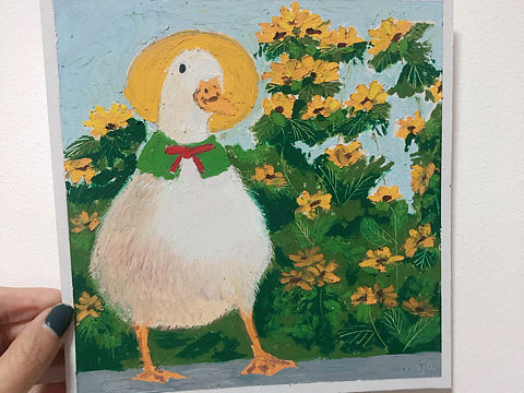 油画棒|圣诞鸭🎄