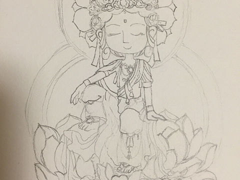 菩萨二彩