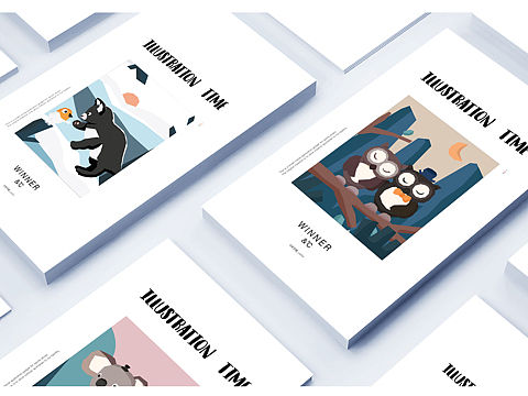 Low poly风格插画