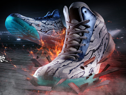 艾弗森篮球鞋海报两款