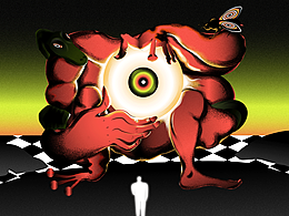 原创系列插画创作《盲人摩西》The Blindman Moses