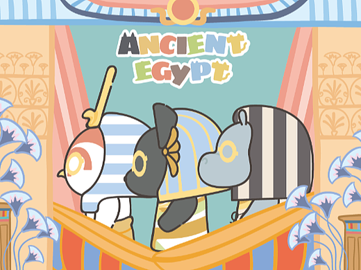 The British Museum X 萌神傳說（個人主頁-ZNjQzNjc2MTY=） - 商業(yè)插畫 - 站酷設(shè)計師yunny_wu原創(chuàng)素材 - 站酷ZCOOL