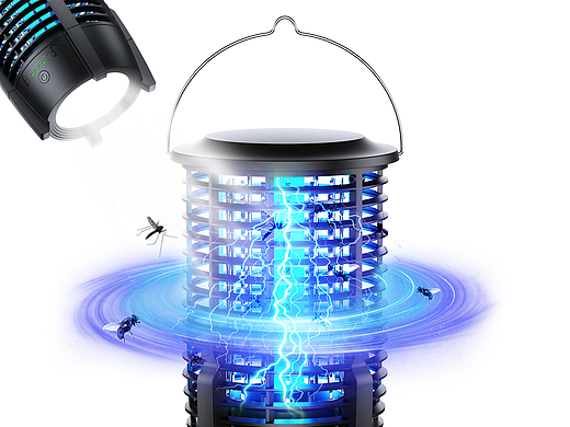 亚马逊产品主图(星舰灭蚊灯)