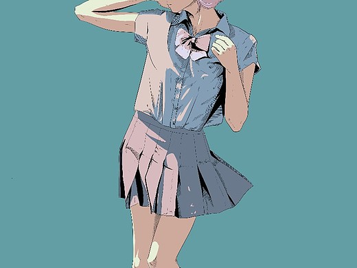 暗黑jk制服_素材网站_图片免费下载-zcool站酷