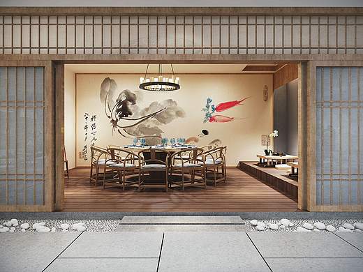 餐厅（个人主页-ZMjk3NzExNDg=） - 家装设计 - 站酷设计师赛罗里赛原创素材 - 站酷ZCOOL