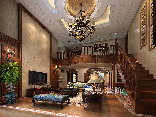 南阳绿都悦府260平复式装修设计方案（个人主页-ZMjM1NTAxMzI=） - 家装设计 - 站酷设计师装修课堂原创素材 - 站酷ZCOOL