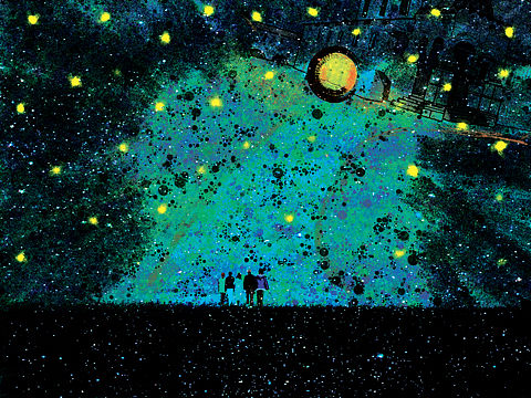 那片星光瀑布