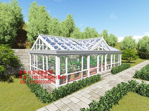 植物园阳光房设计效果图