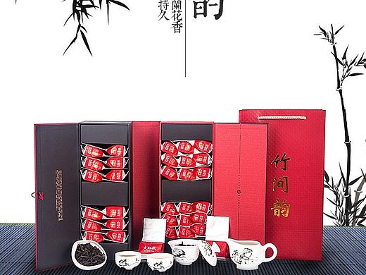 电商茶叶礼盒详情页设计